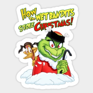 How The Wet Bandits Stole Christmas! Sticker